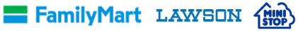 FamilyMart LAWSON ポプラグループ MINISTOP